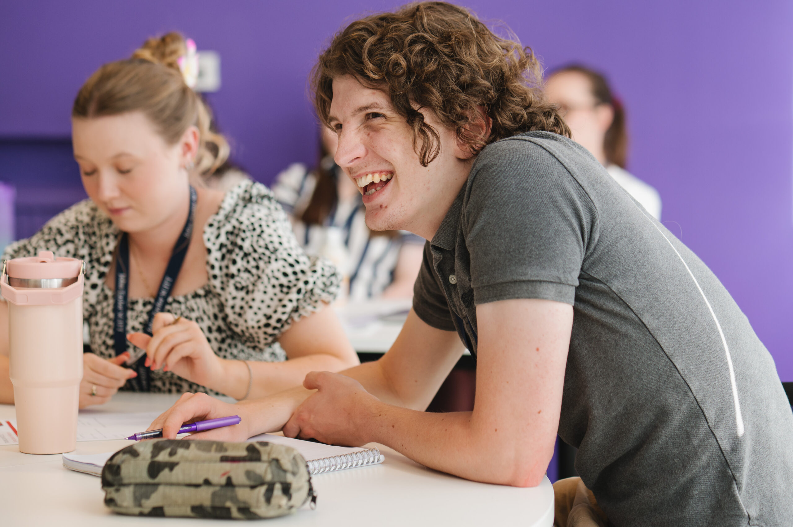 JTSCITT trainee teachers during a session